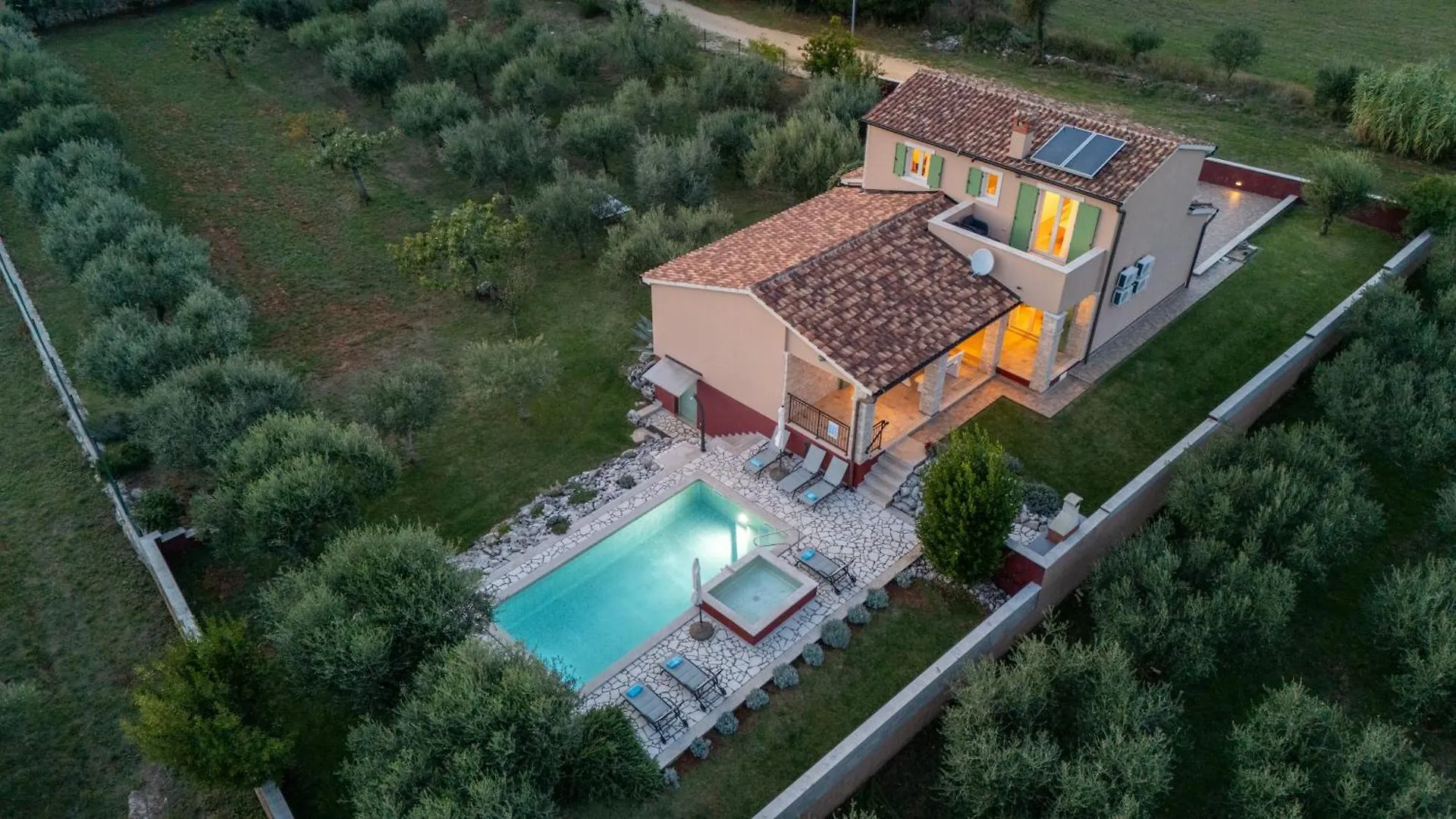 Villa Nona Marija location